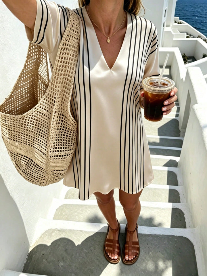 Rochie mini SHEIN, bej