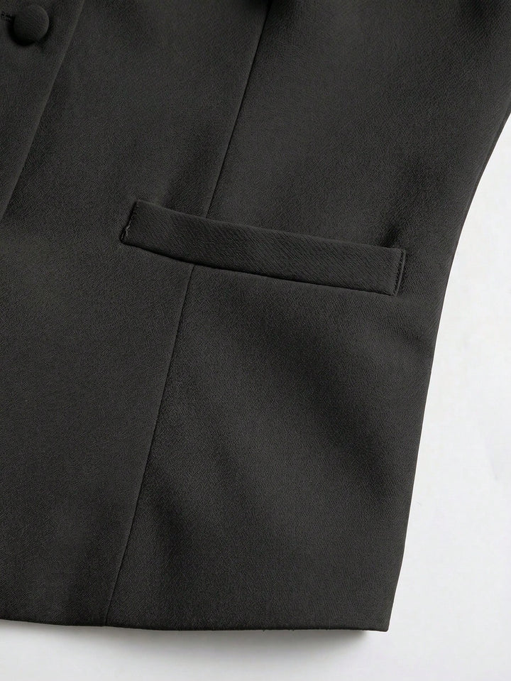 Sacou SHEIN, negru