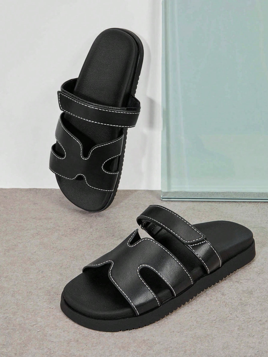 Sandale SHEIN, negru
