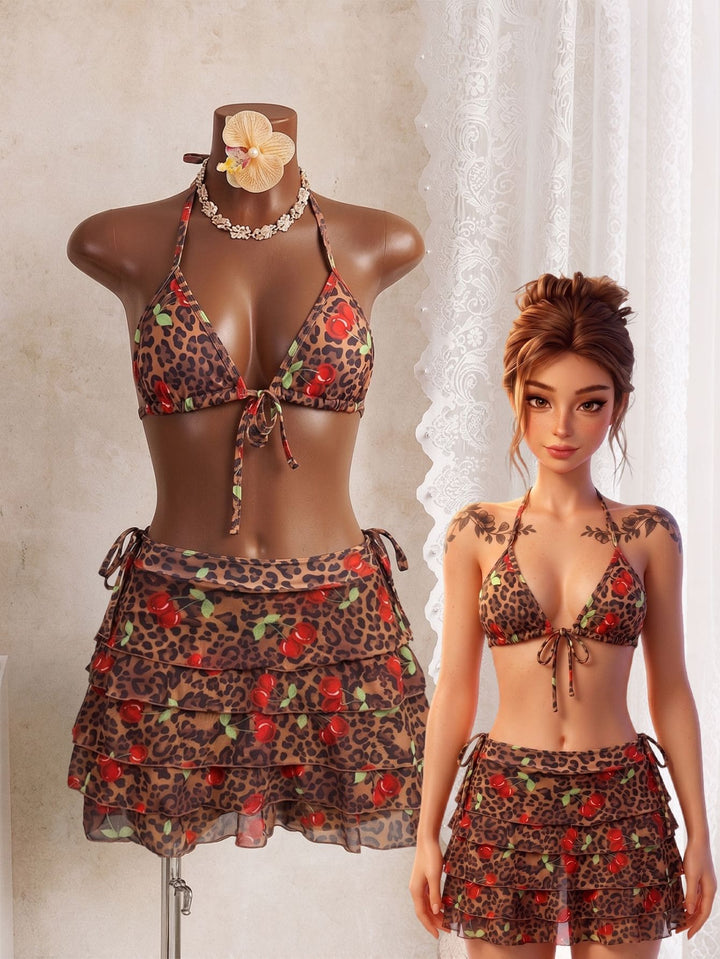 Set bikini SHEIN, mix culori