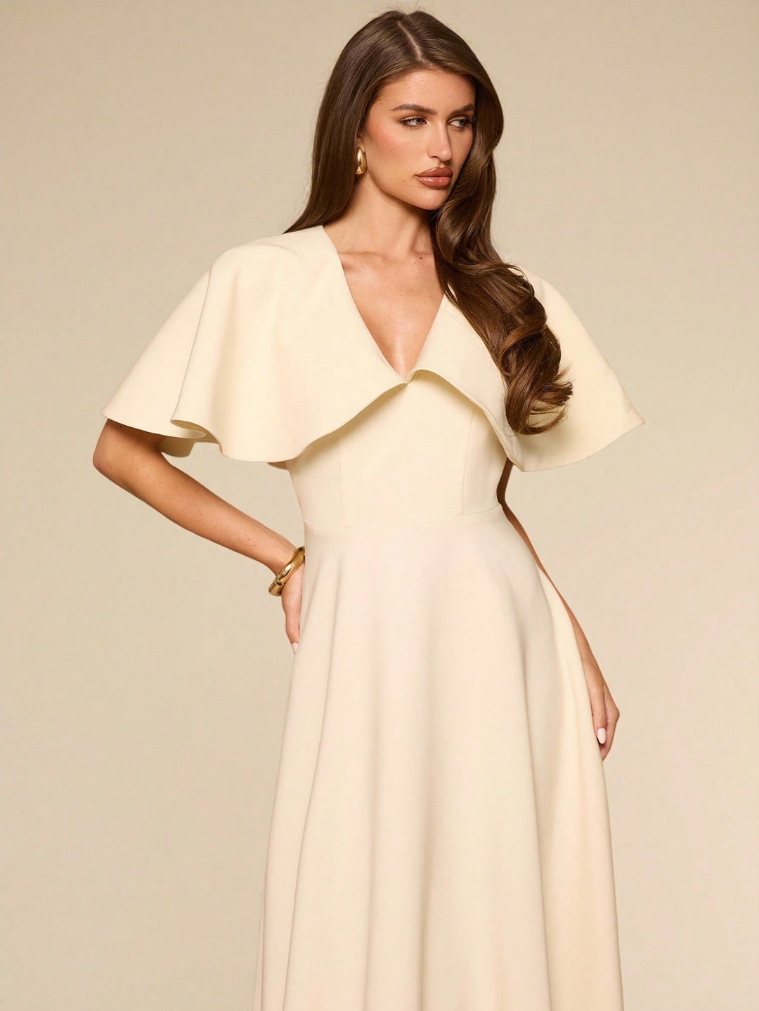 Rochie maxi SHEIN, portocaliu