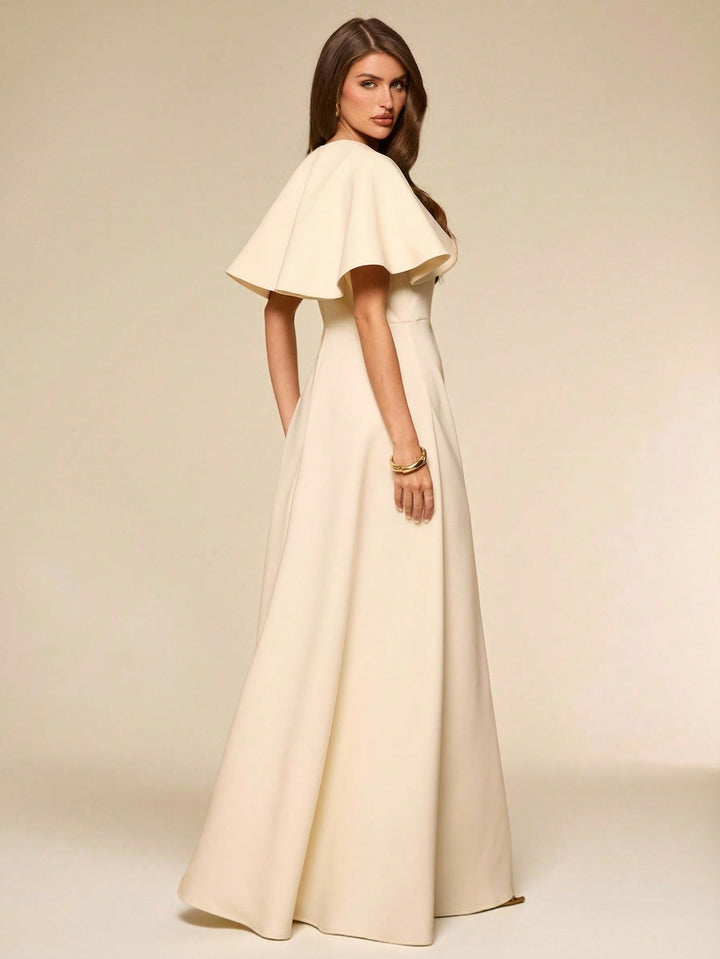 Rochie maxi SHEIN, portocaliu
