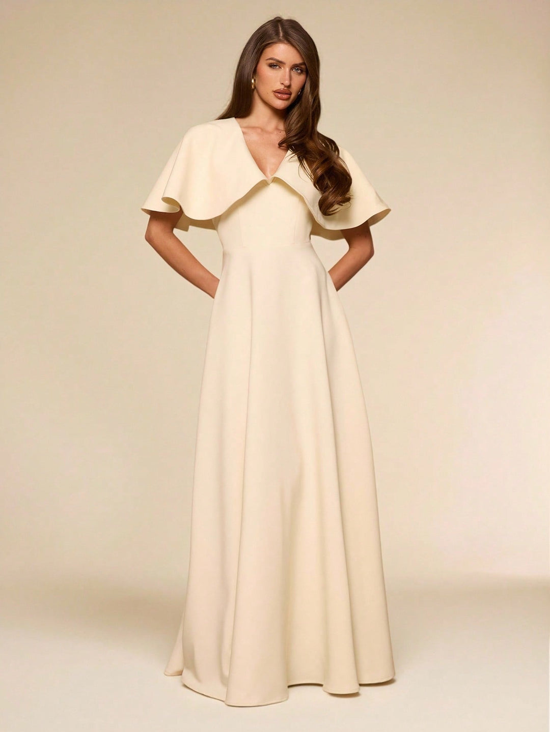 Rochie maxi SHEIN, portocaliu