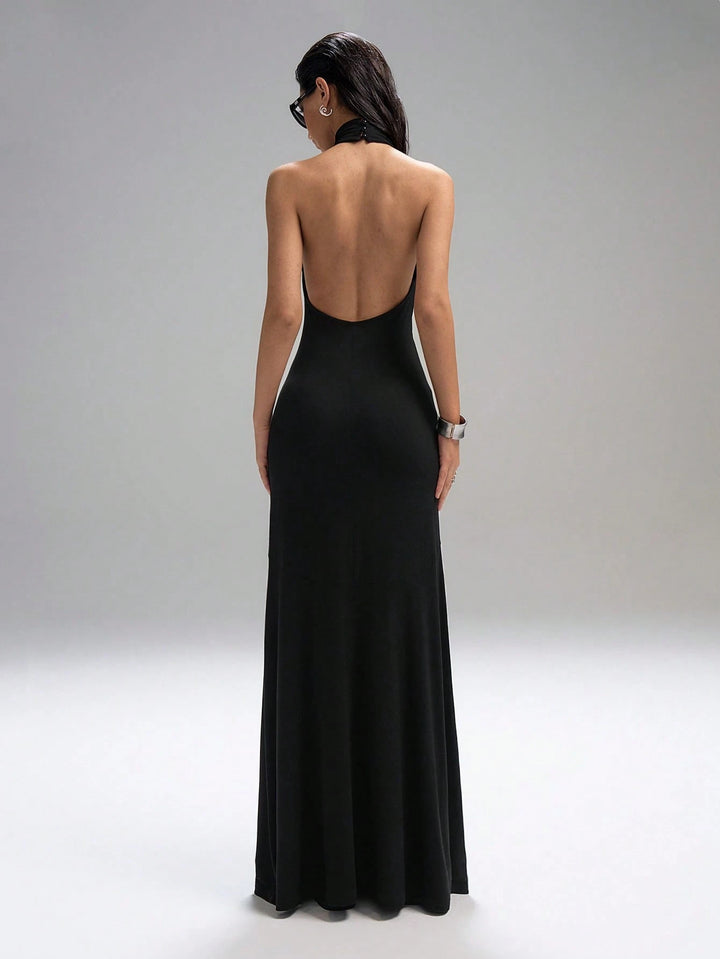 Rochie maxi SHEIN, negru