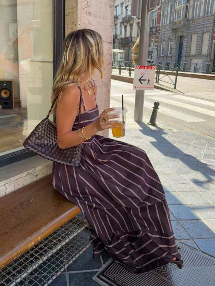 Rochie maxi SHEIN, mix culori