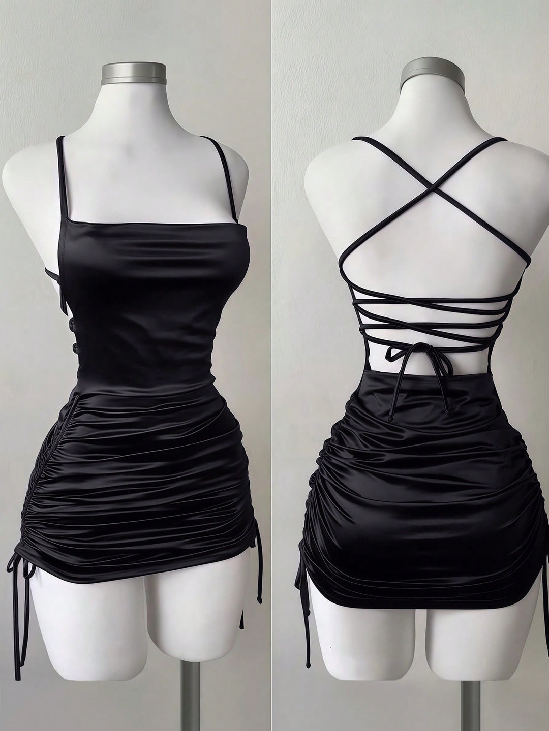 Rochie scurtă SHEIN, negru