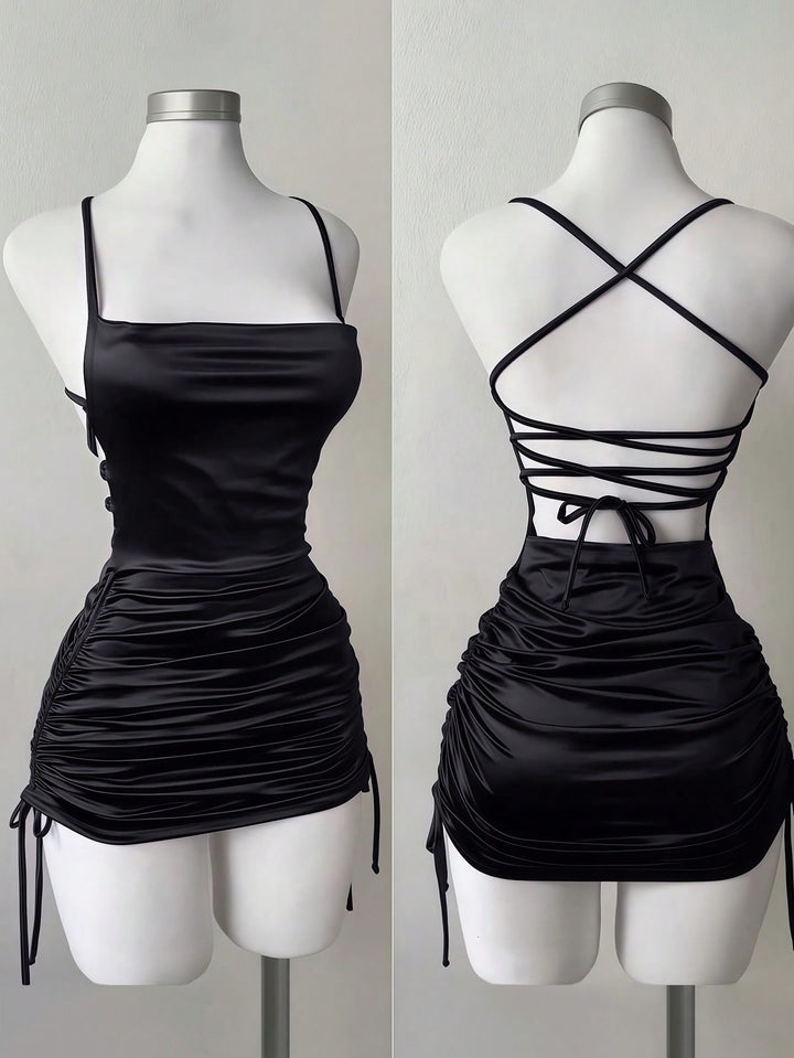 Rochie scurtă SHEIN, negru
