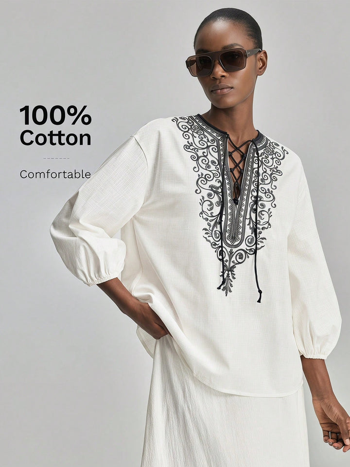 Bluza SHEIN, alb