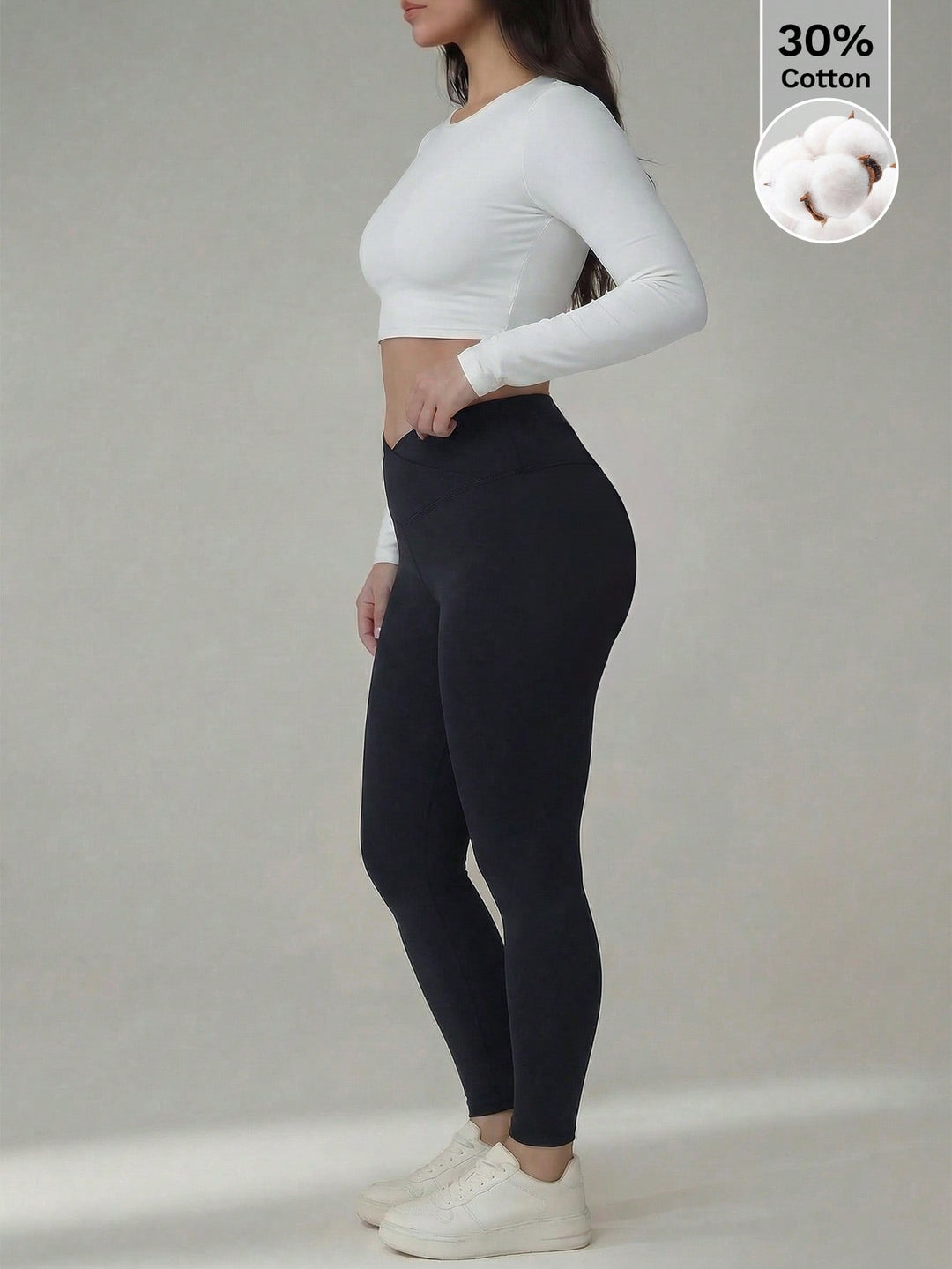 Pantaloni SHEIN, negru