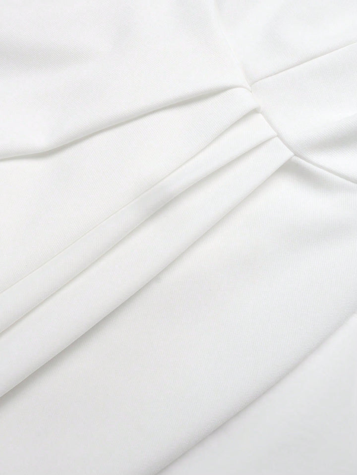 Rochie scurtă SHEIN, alb