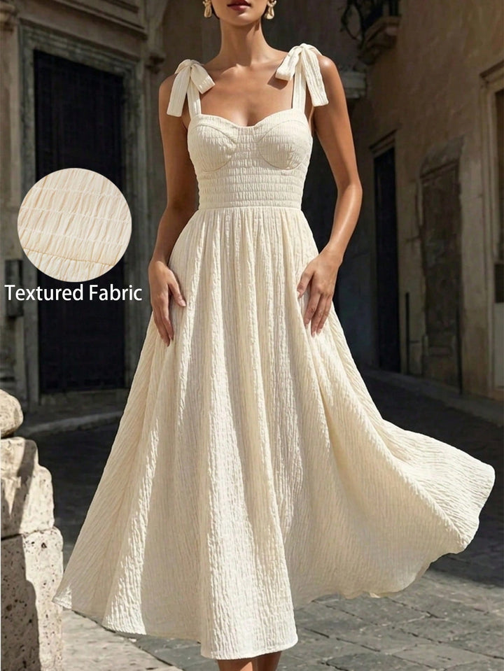 Rochie maxi SHEIN, bej