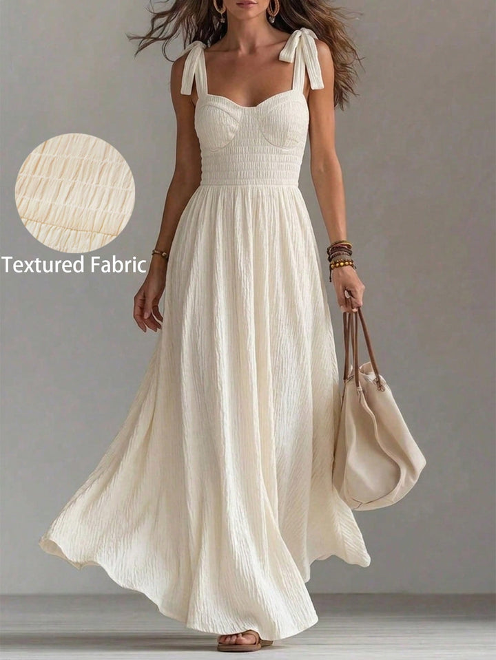 Rochie maxi SHEIN, bej
