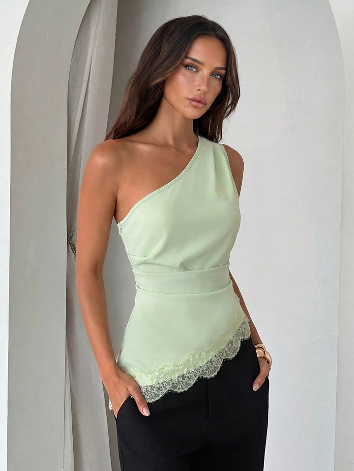 Top SHEIN, verde