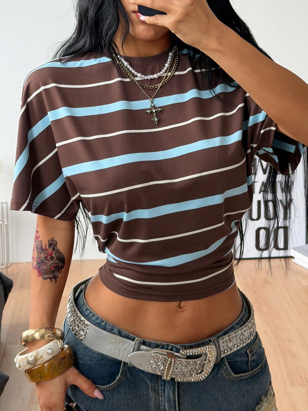 Tricou SHEIN, maro
