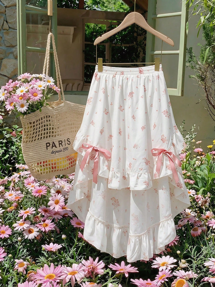 Fustă maxi SHEIN, mix culori
