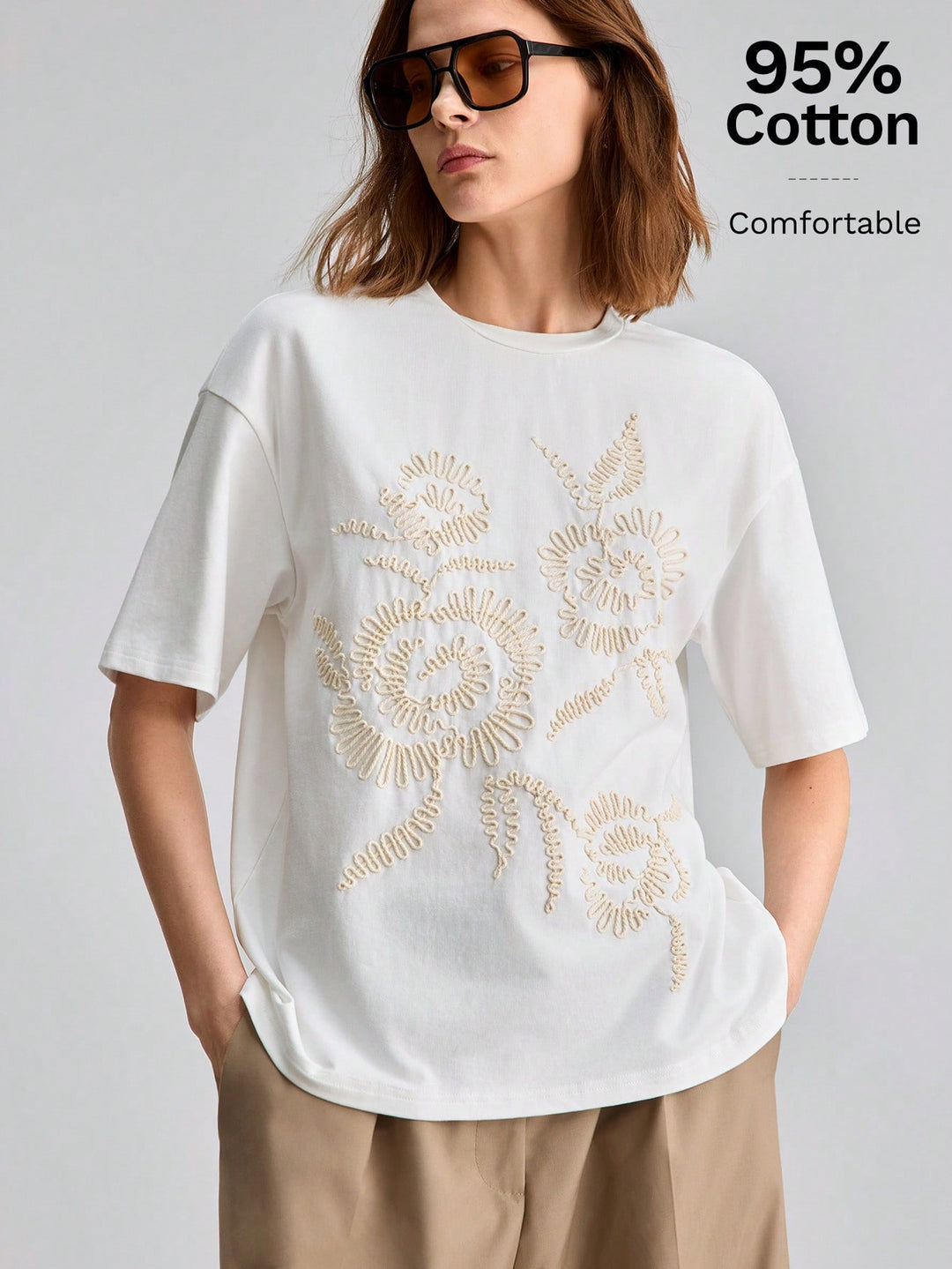 Tricou SHEIN, alb