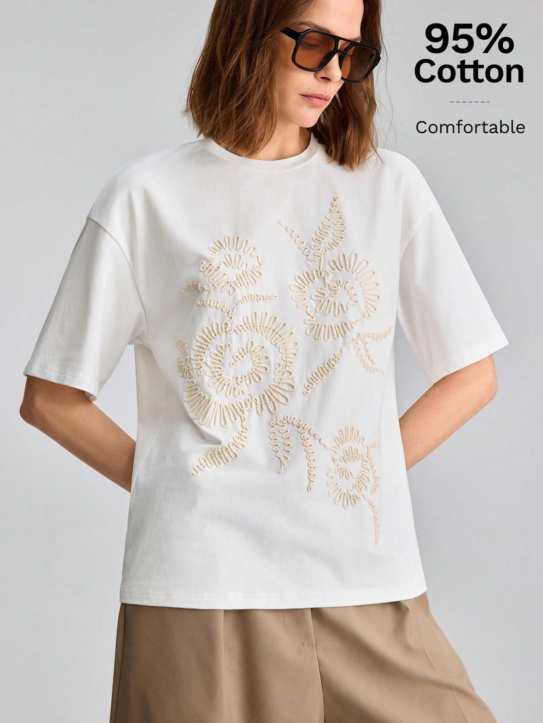 Tricou SHEIN, alb