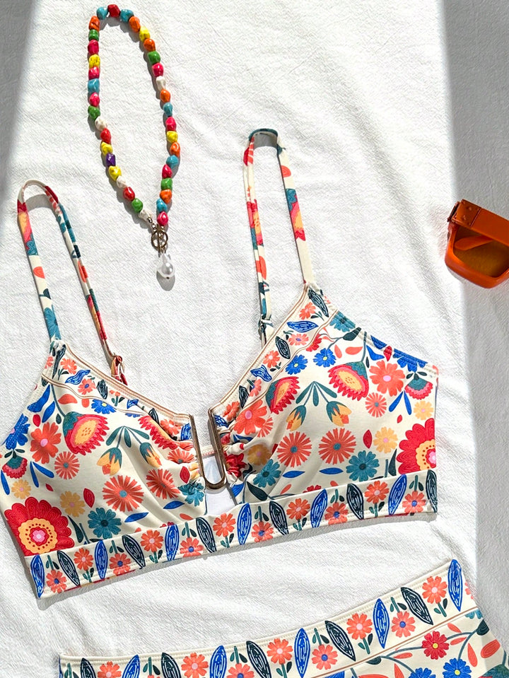 Set bikini SHEIN, mix culori