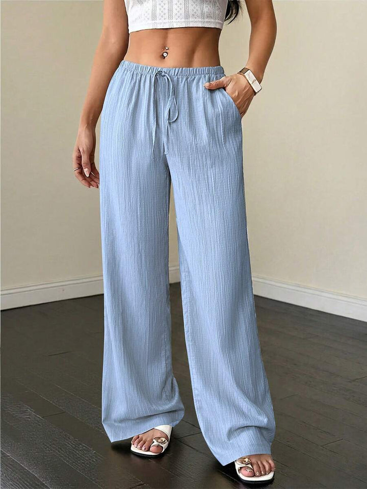 Pantaloni SHEIN, albastru