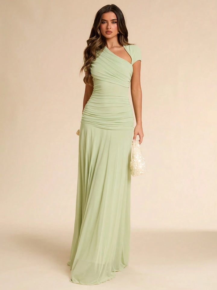 Rochie maxi damă SHEIN, verde, mărimea XS