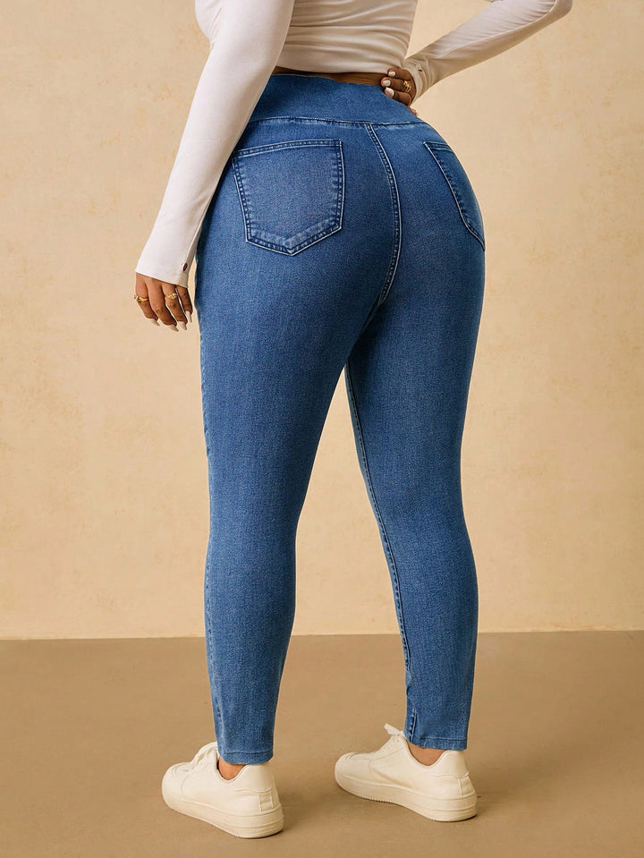 Jeans SHEIN, albastru