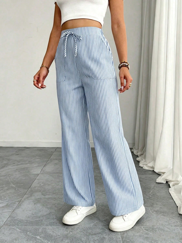 Pantaloni SHEIN, albastru