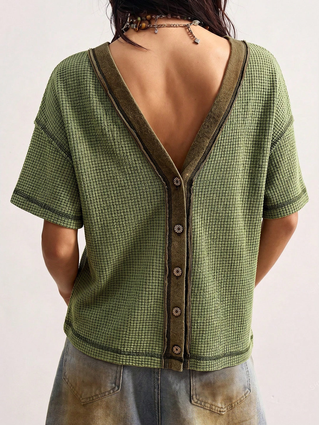 Tricou SHEIN, verde