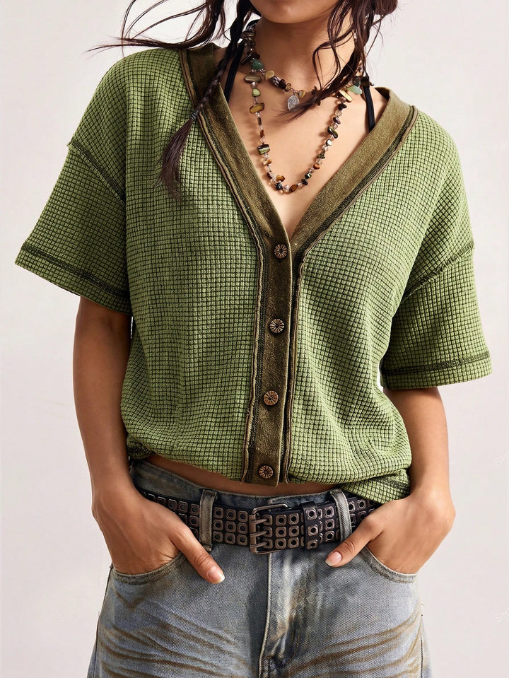 Tricou SHEIN, verde