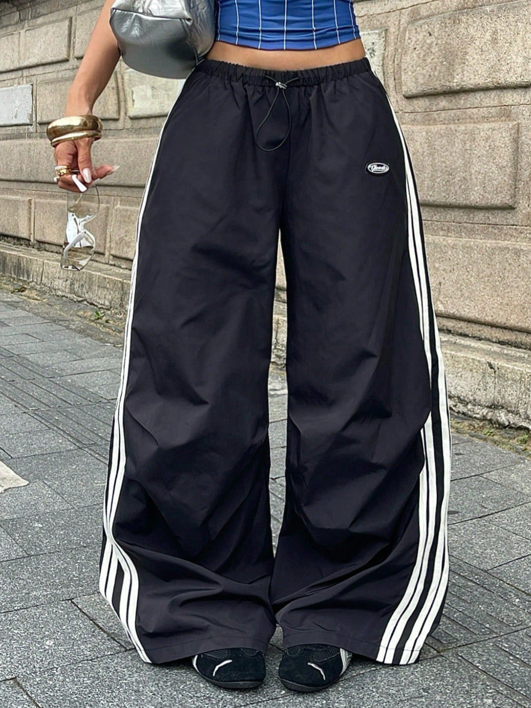 Pantaloni SHEIN, negru