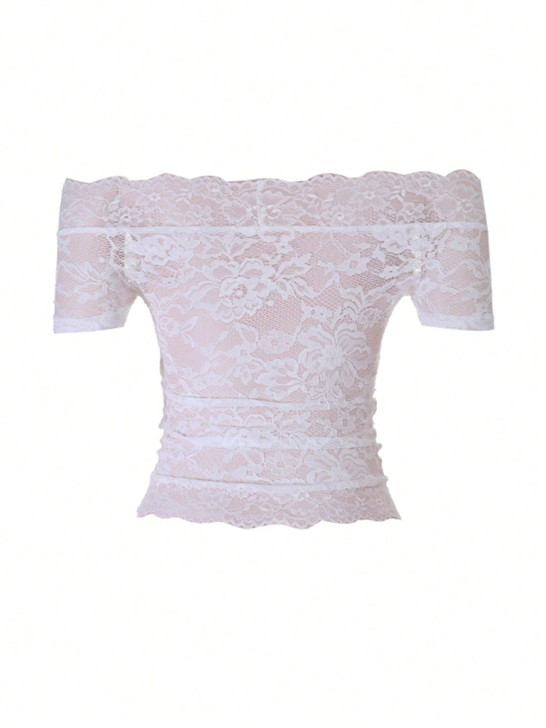 Top SHEIN, alb
