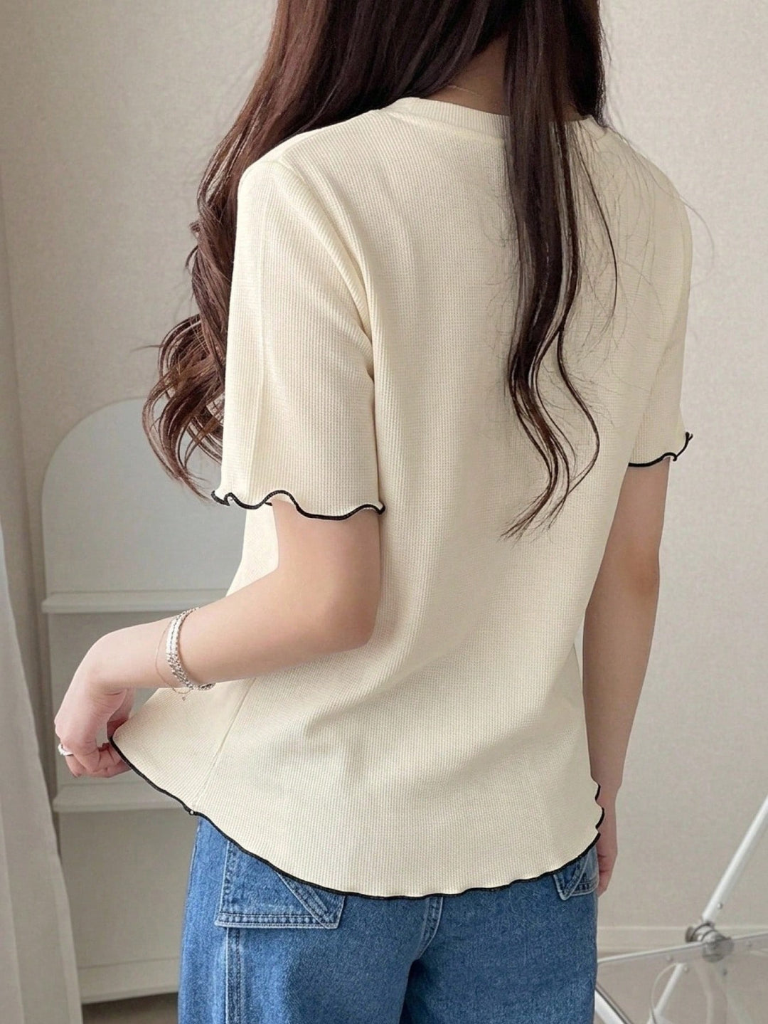 Tricou SHEIN, bej