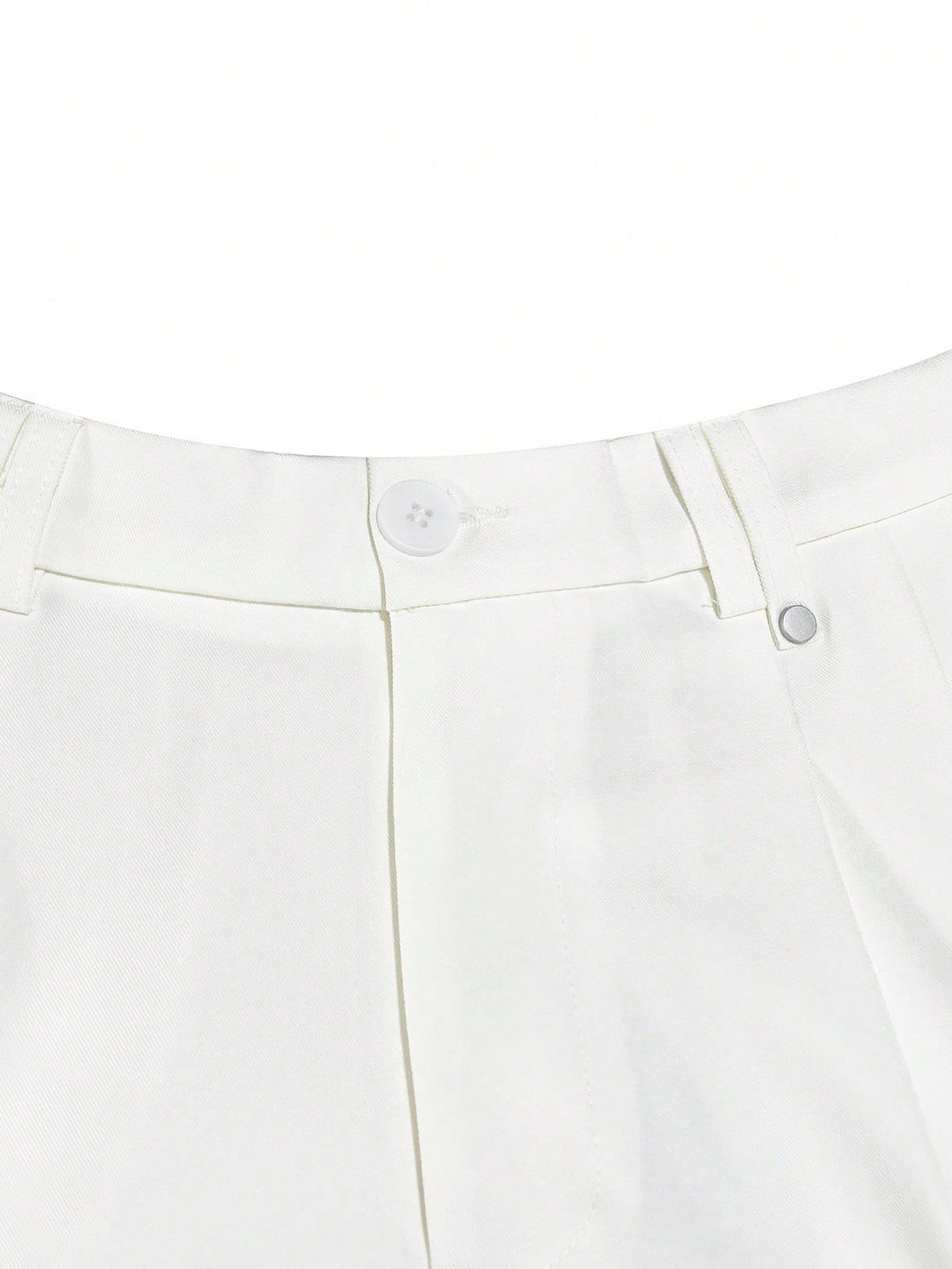 Pantaloni SHEIN, alb