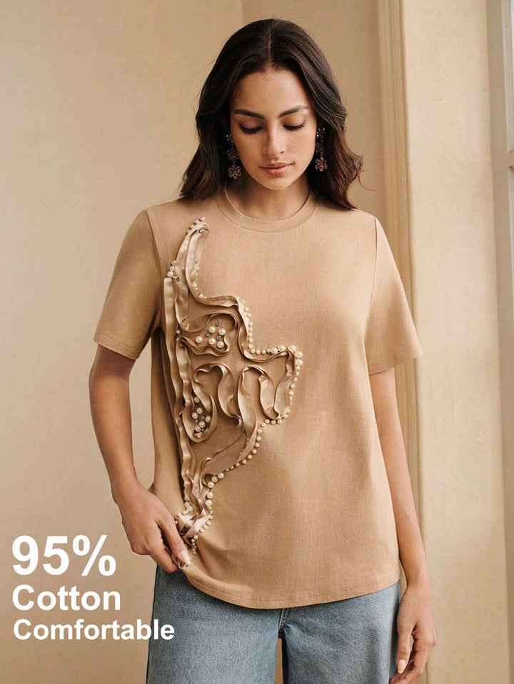 Tricou SHEIN, portocaliu