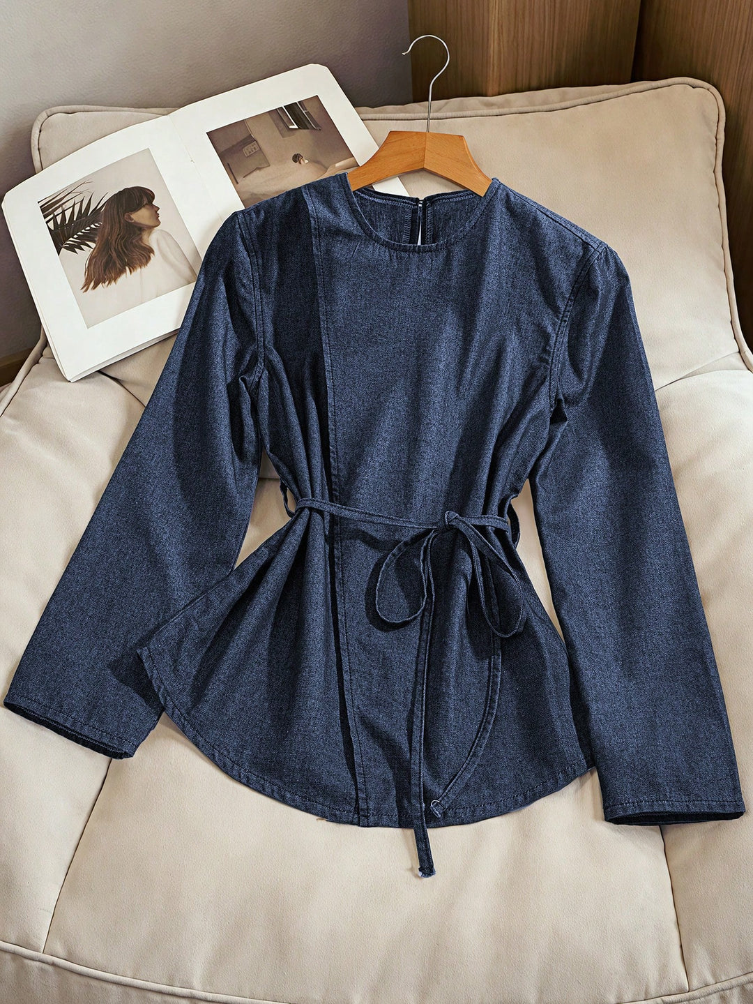 Top SHEIN, albastru