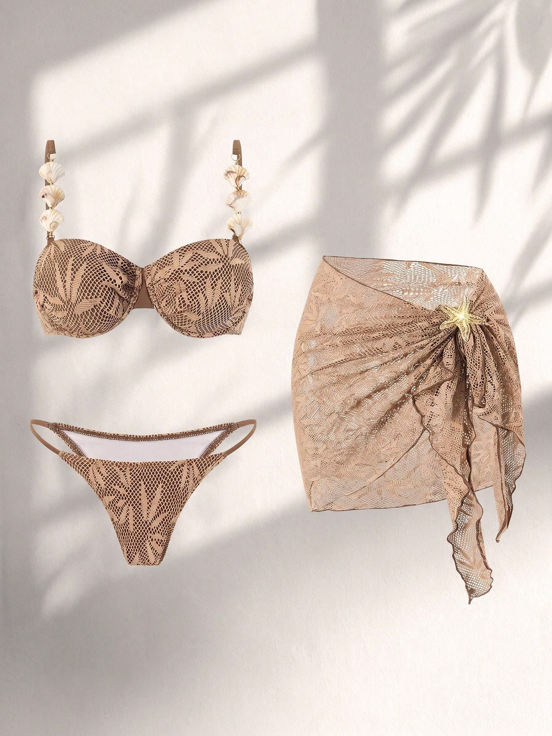 Set bikini SHEIN, maro