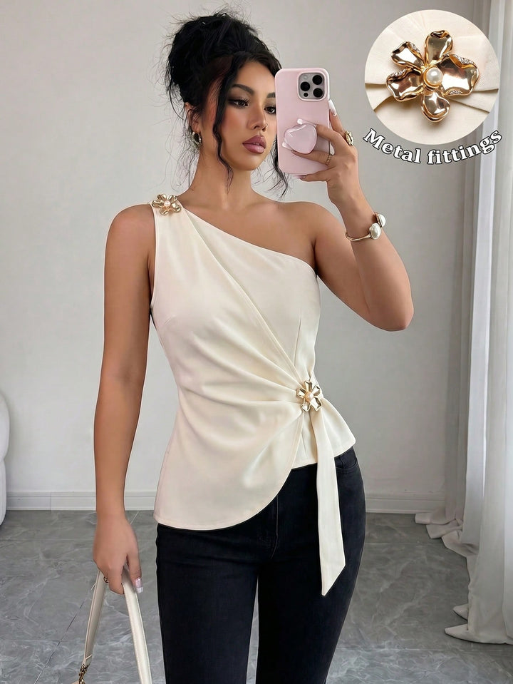 Top SHEIN, portocaliu