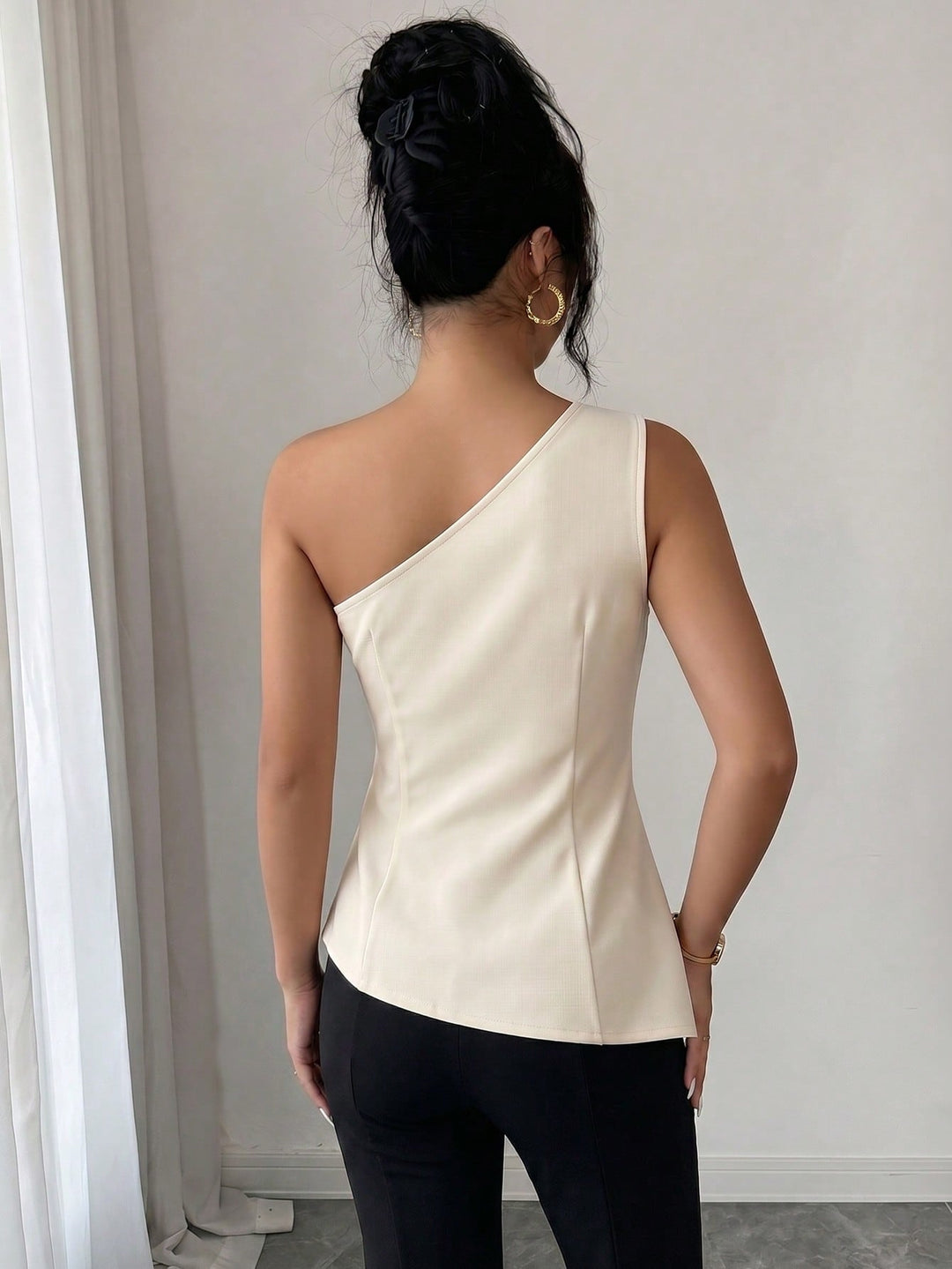 Top SHEIN, portocaliu