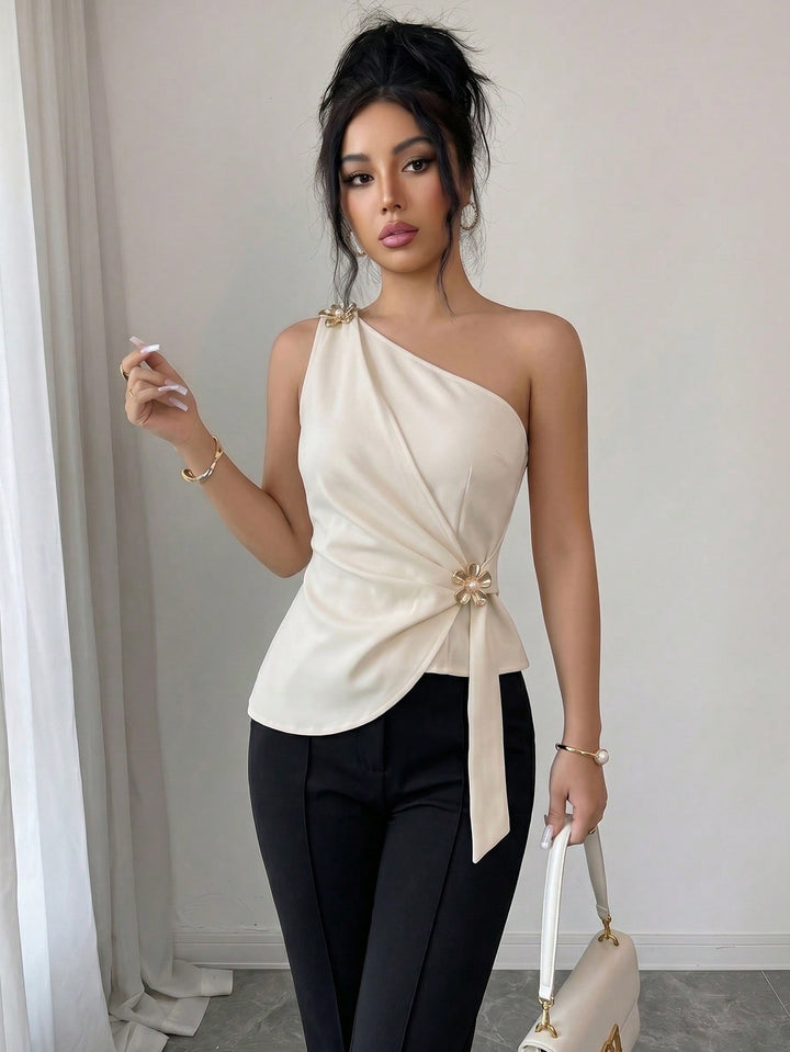 Top SHEIN, portocaliu