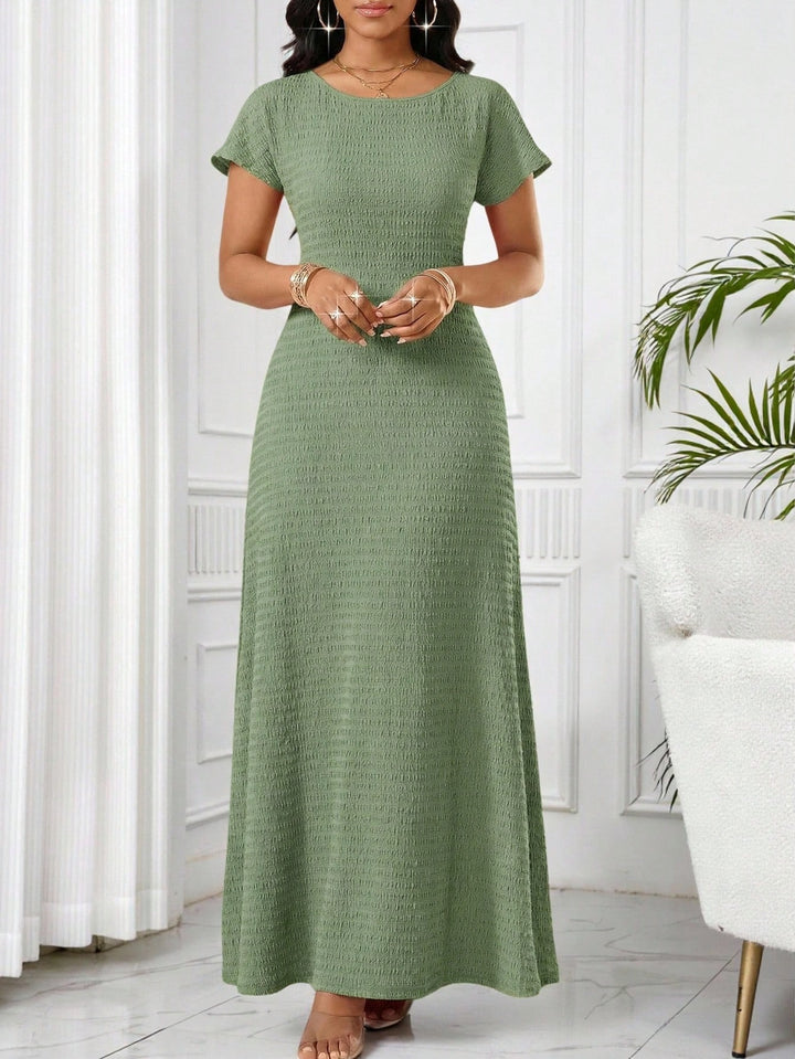 Rochie maxi SHEIN, verde