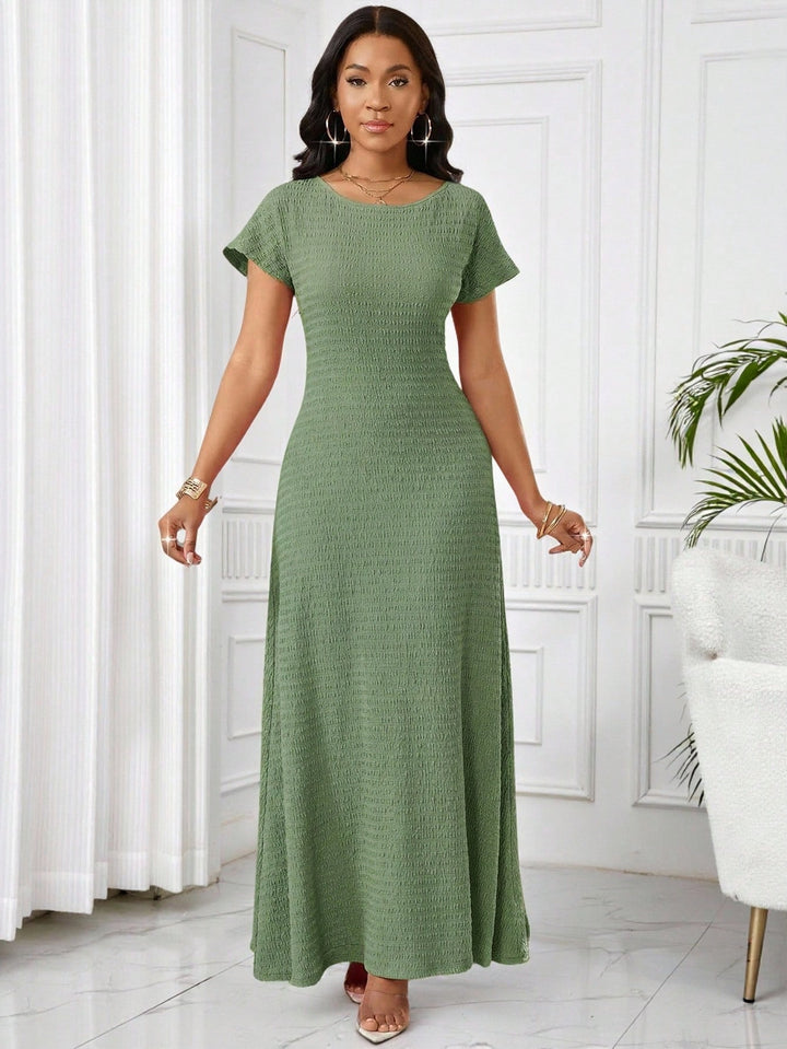Rochie maxi SHEIN, verde