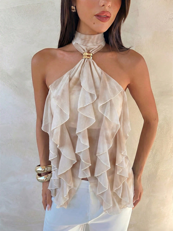 Top SHEIN, crem