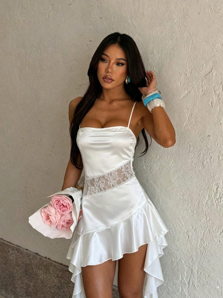 Rochie scurtă SHEIN, alb