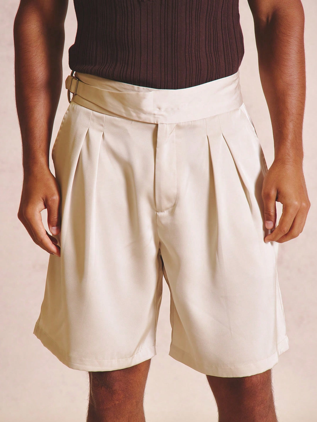 Pantaloni scurți SHEIN, kaki