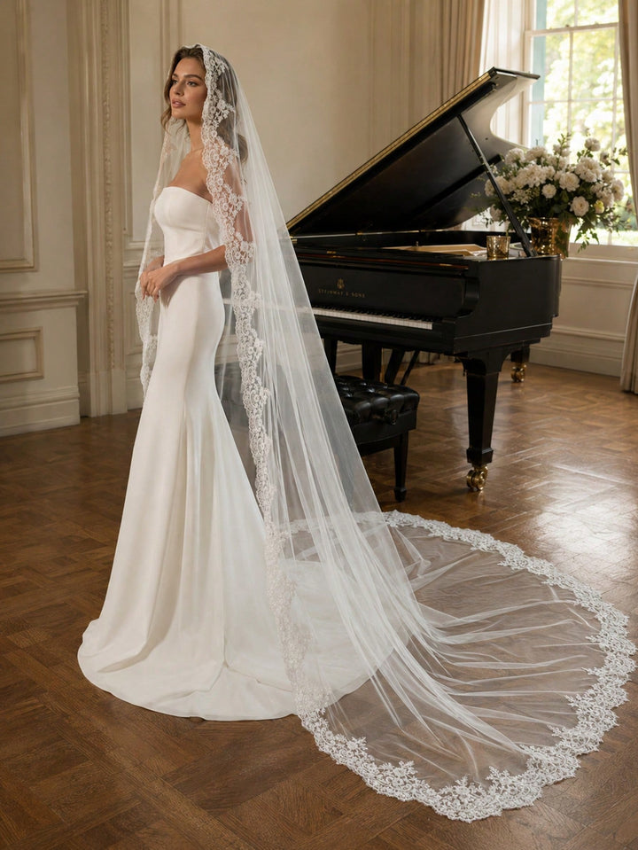 Voal de mireasă SHEIN, mix culori