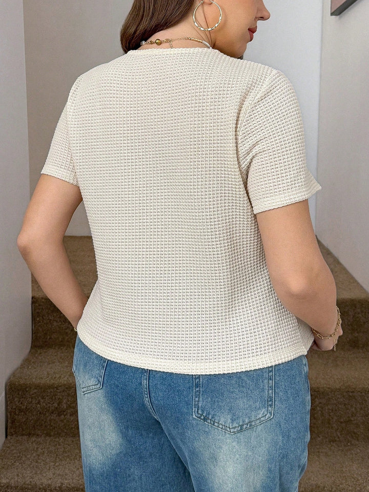 Tricou SHEIN, bej
