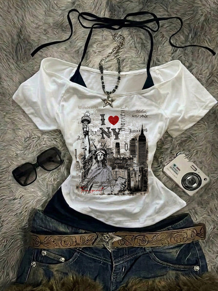 Tricou SHEIN, mix culori