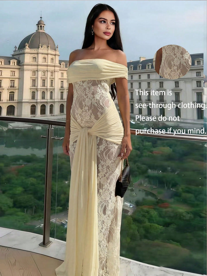 Rochie maxi SHEIN, roz