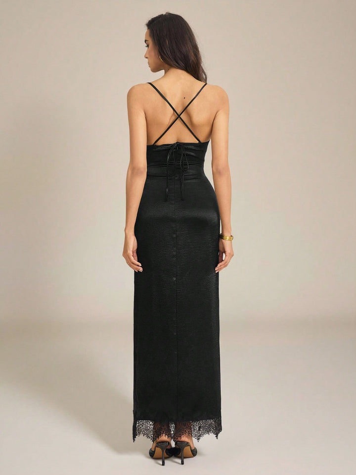 Rochie maxi SHEIN, negru