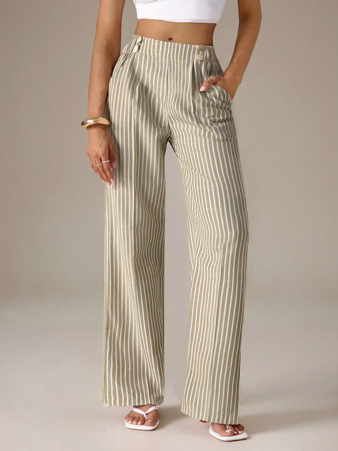 Pantaloni SHEIN, portocaliu