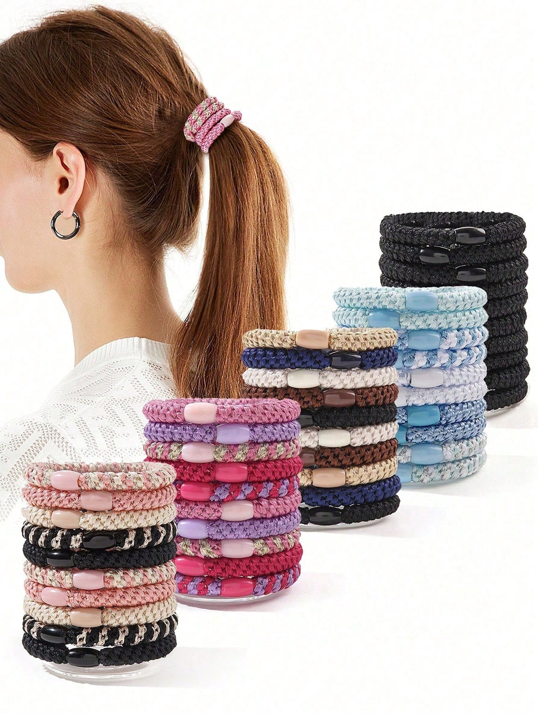 Elastic de păr SHEIN, mix culori